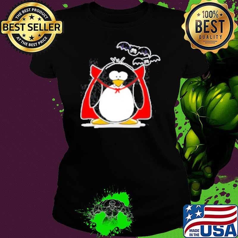 Halloween Vampire Penguin Shirt