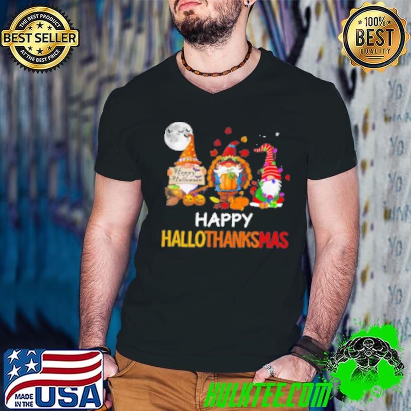 Happy Hallothanksmas Teacher Shirt