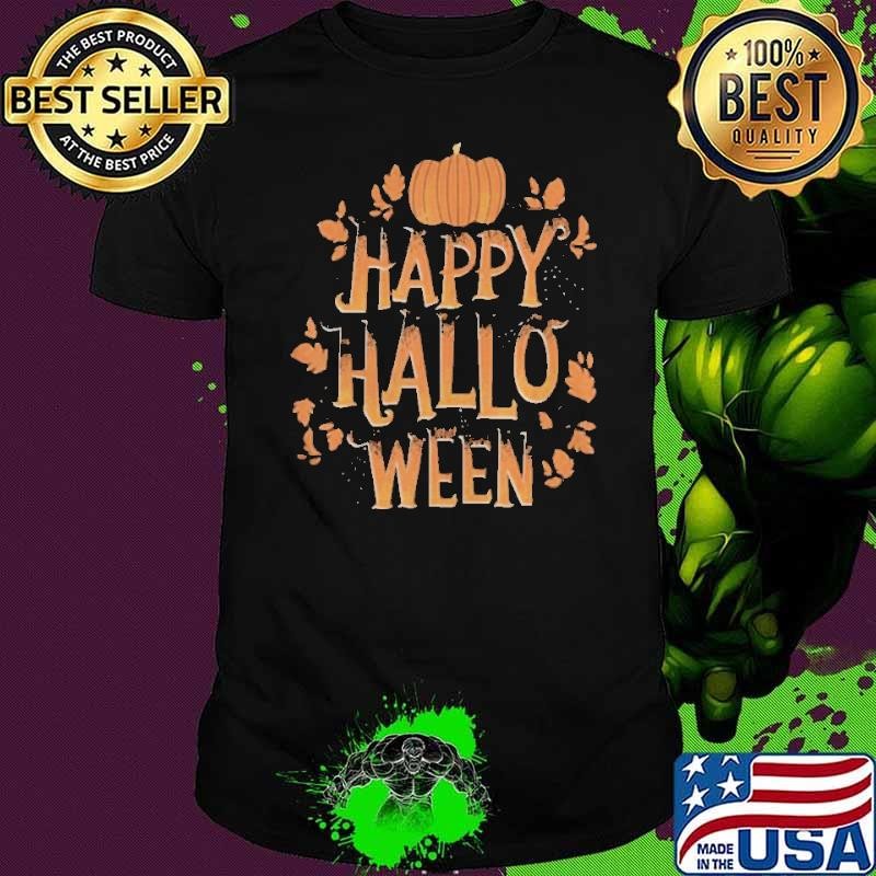 Happy Halloween Shirt Women Men Vintage Pumpkin shirt
