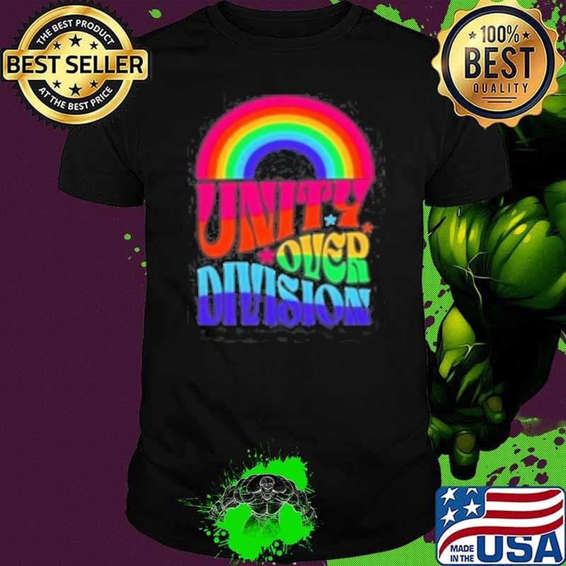 Harris Walz 2024 Unity Over Division Rainbow Unisex Harris Walz 2024 Unity Over Division Rainbow Unisex