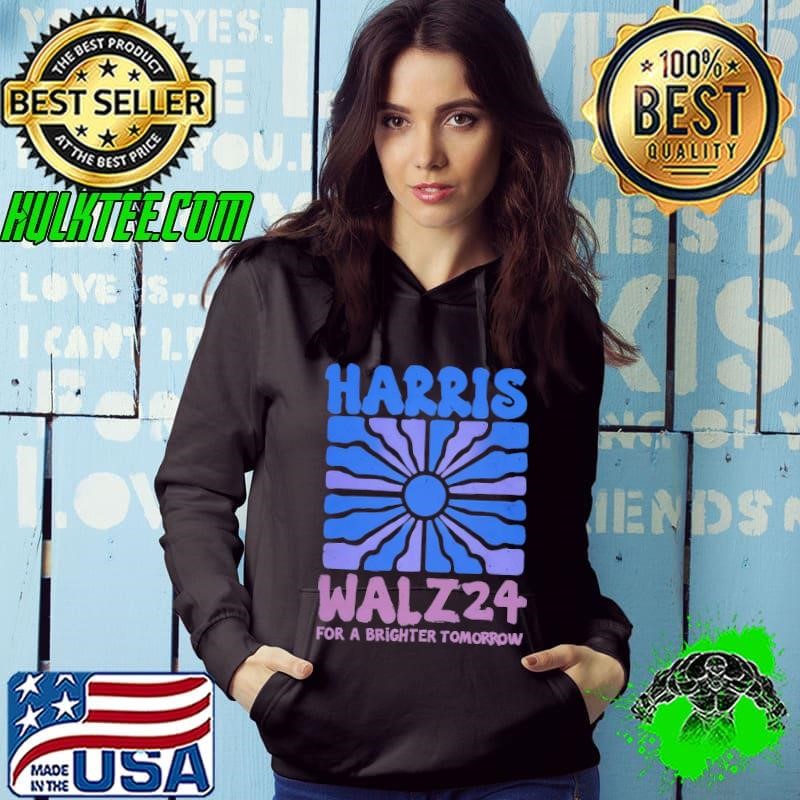 Harris Walz'24 For A Brighter Tomorrow Election Hoodie