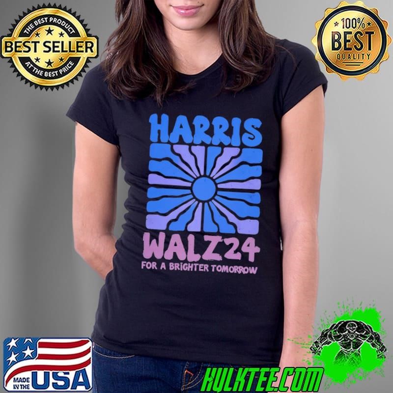 Harris Walz'24 For A Brighter Tomorrow Election Ladies Tee