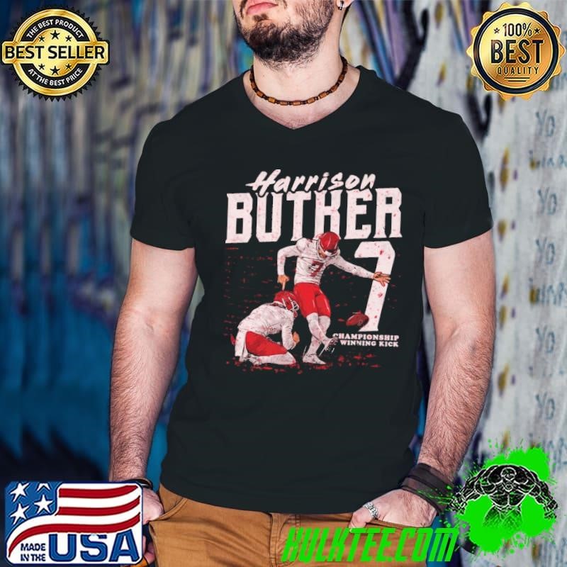Harrison Butker American professional football kicker Kansas City Kick T-Shirt