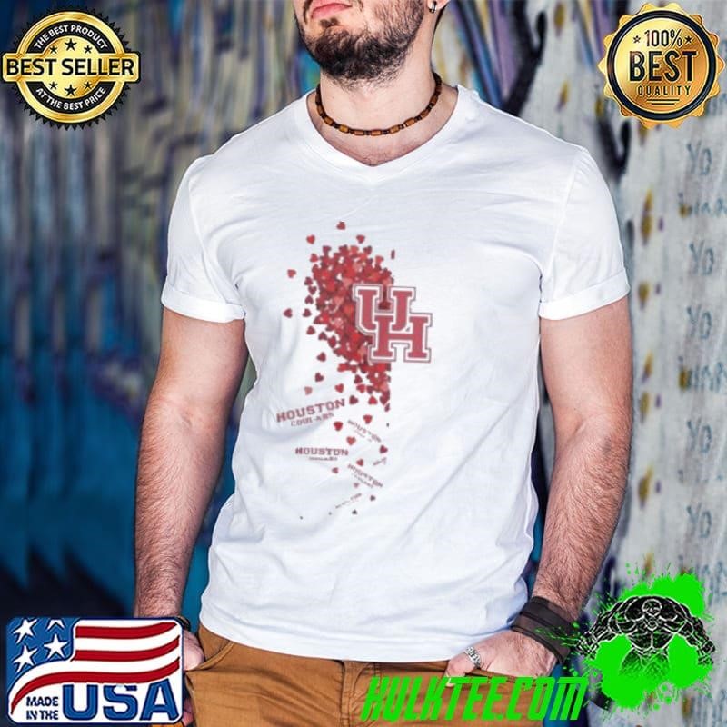 Houston Cougars Heart Shirt