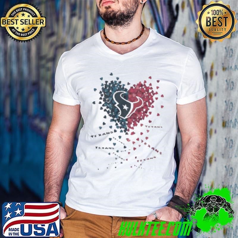 Houston Texans Heart Guys V Neck