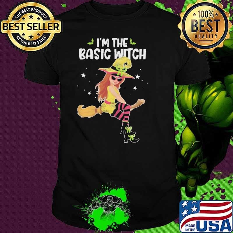 I’m the Basic Witch Funny Halloween Matching Group Costume shirt
