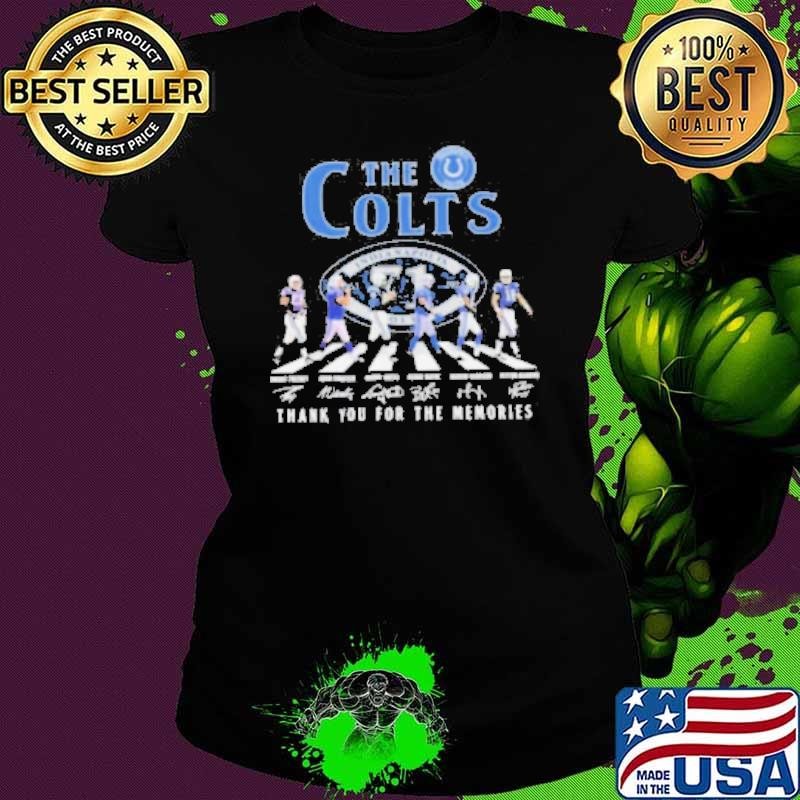 Indianapolis Colts The Legends Of The Colts 71 Years Of Memories Shirt