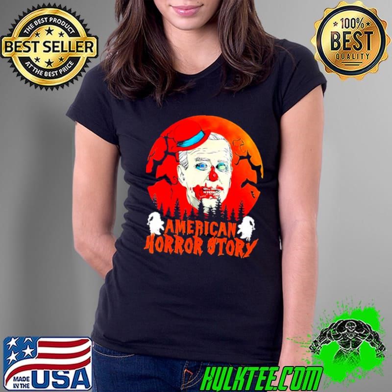 Joe Biden American Clown Horror Story Halloween shirt