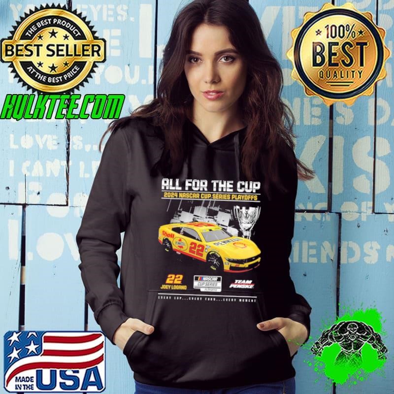 Joey Logano 2024 All For The Cup Nascar Series Playoffs Hoodie