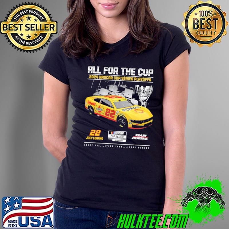 Joey Logano 2024 All For The Cup Nascar Series Playoffs Ladies Tee