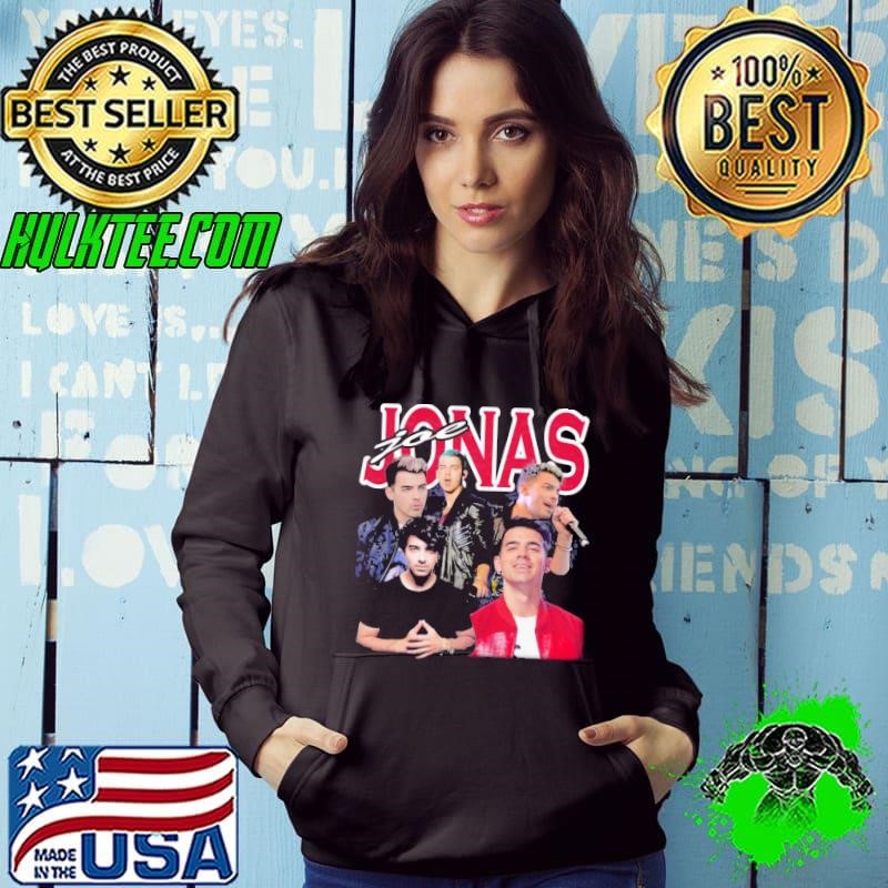 Jonas Brother an American pop rock band Retro Collage Hoodie