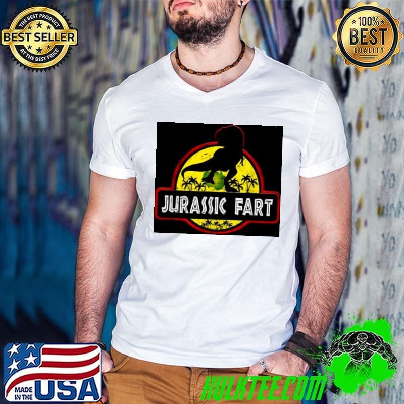 Jurassic Fart Dinosaur Fart for Adults and Guys V Neck