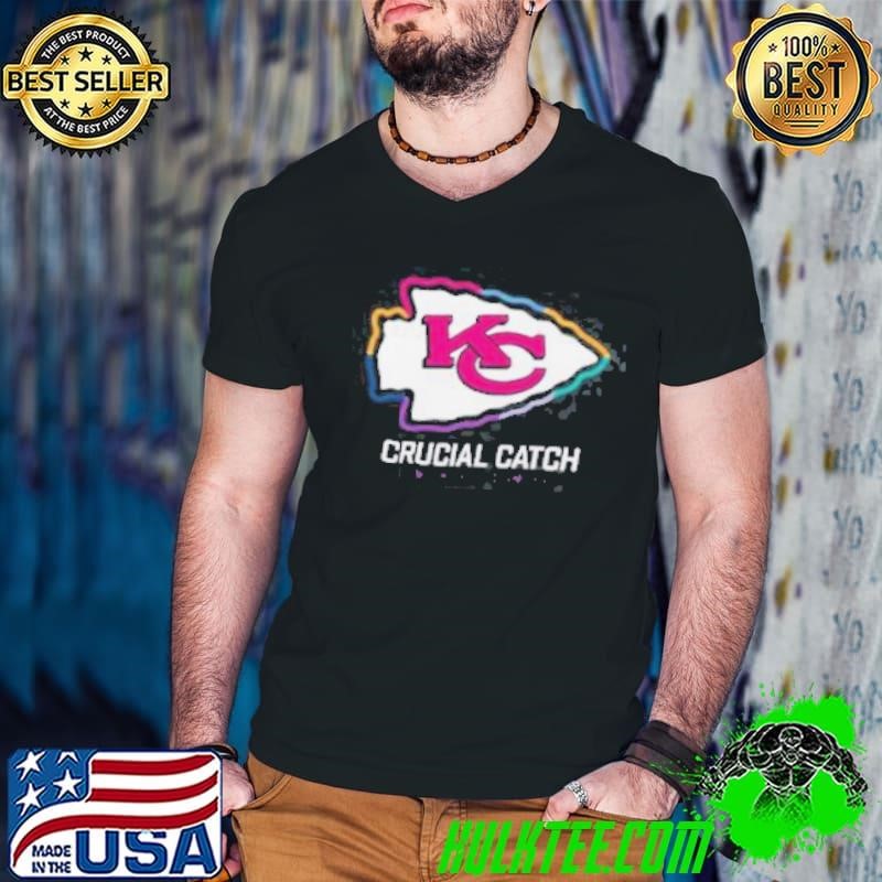 Kansas City Chiefs Nike Black 2024 NFL Crucial Catch Guys V Neck