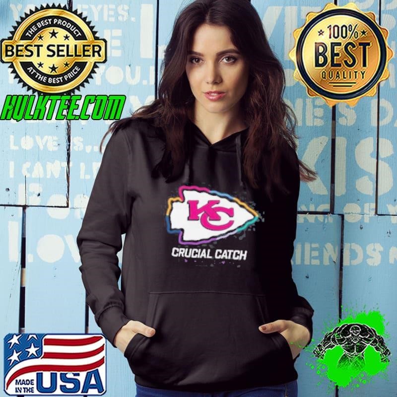 Kansas City Chiefs Nike Black 2024 NFL Crucial Catch Hoodie