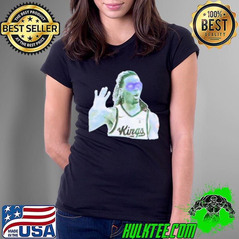 Keon Ellis Sacramento Kings Dark Ladies Tee