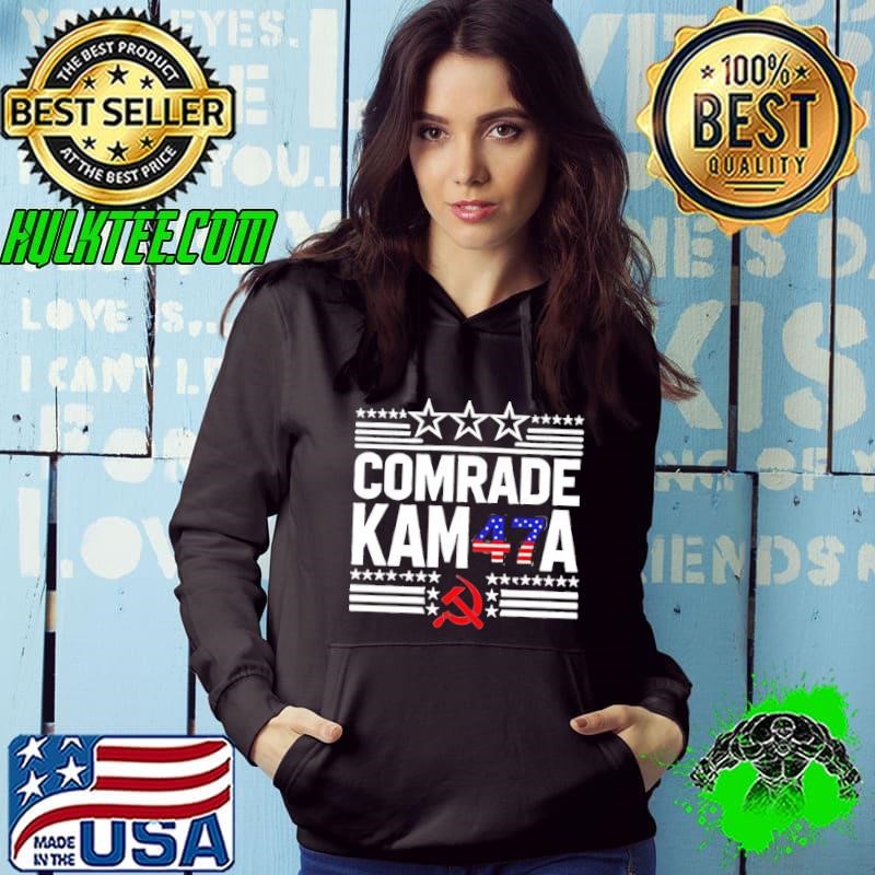 La 47 Comrade Kamala Stars Election USa Flag 2024 Hoodie La 47 Comrade Kamala Stars Election USa Flag 2024 Hoodie