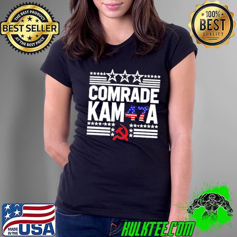 La 47 Comrade Kamala Stars Election USa Flag 2024 T-Shirt