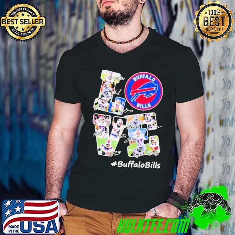 Love Buffalo Bills Signature Football Team shirt