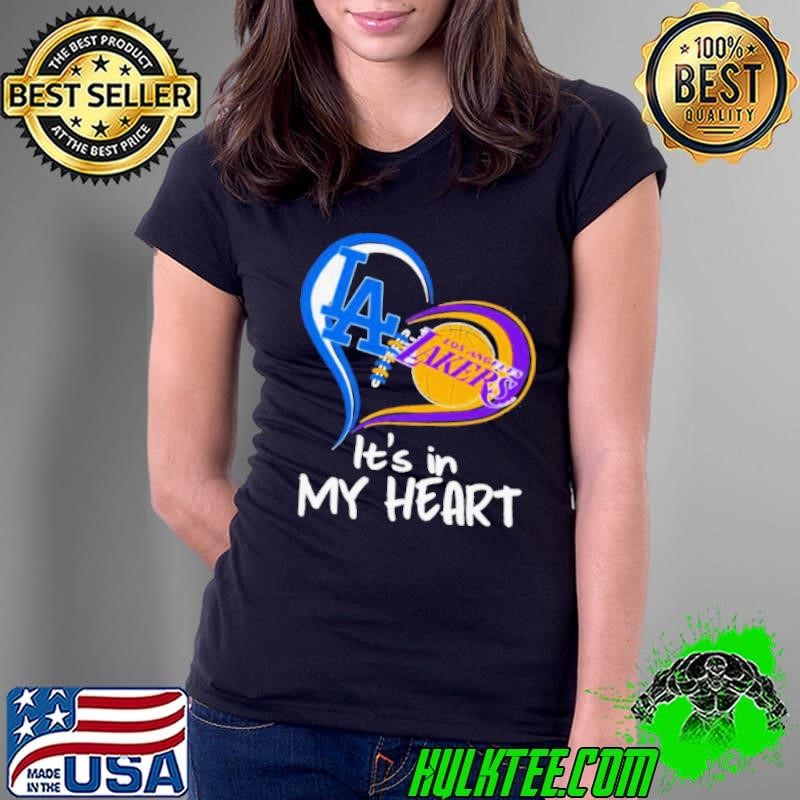 Love Los Angeles Lakers It’s In My Heart shirt