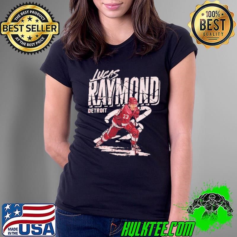 Lucas Raymond Detroit Crack Swedish professional ice hockey winger T-Shirt