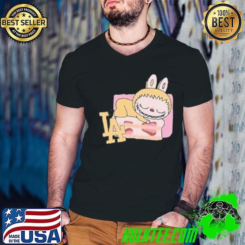 MLB Labubu Strawberry Pie LA Shirt