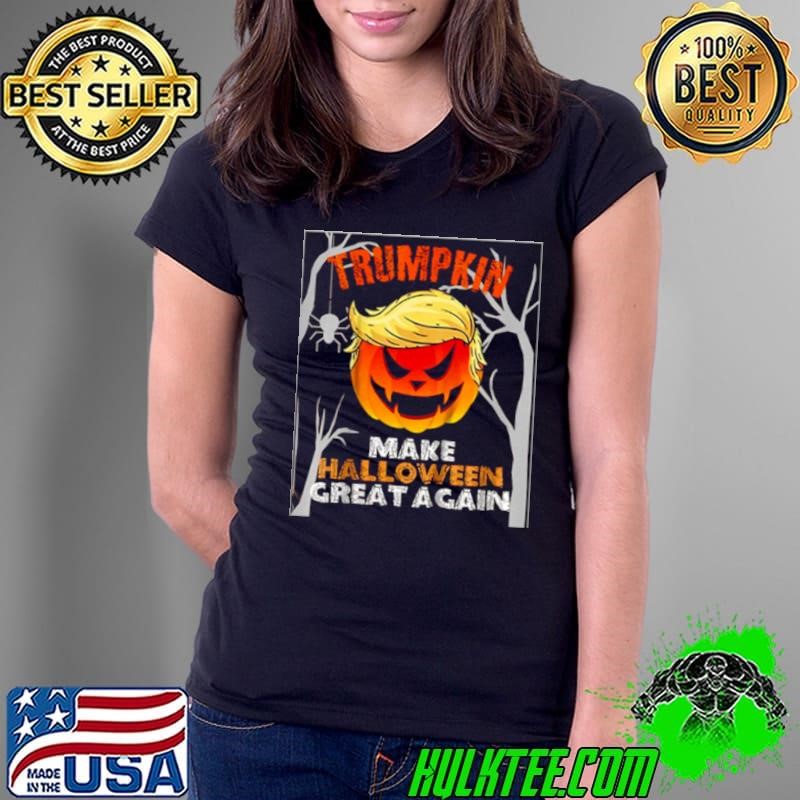 Make Halloween Great Again Horror Halloween Trumpkin Shirt