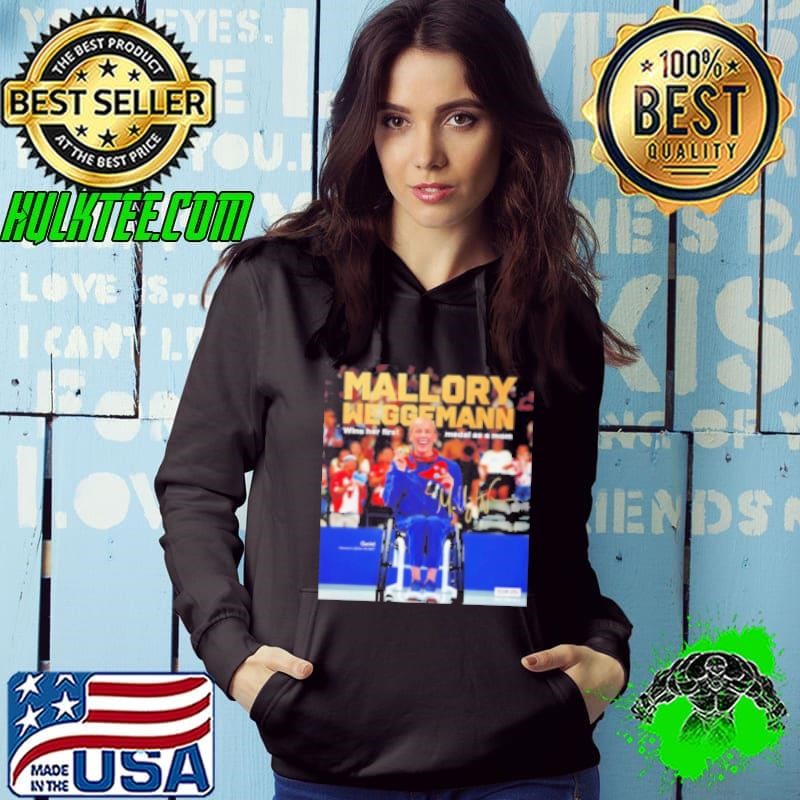 Mallory Weggemann Team USA Swimming Gold Medal Paralympic 2024 Signature Shirt
