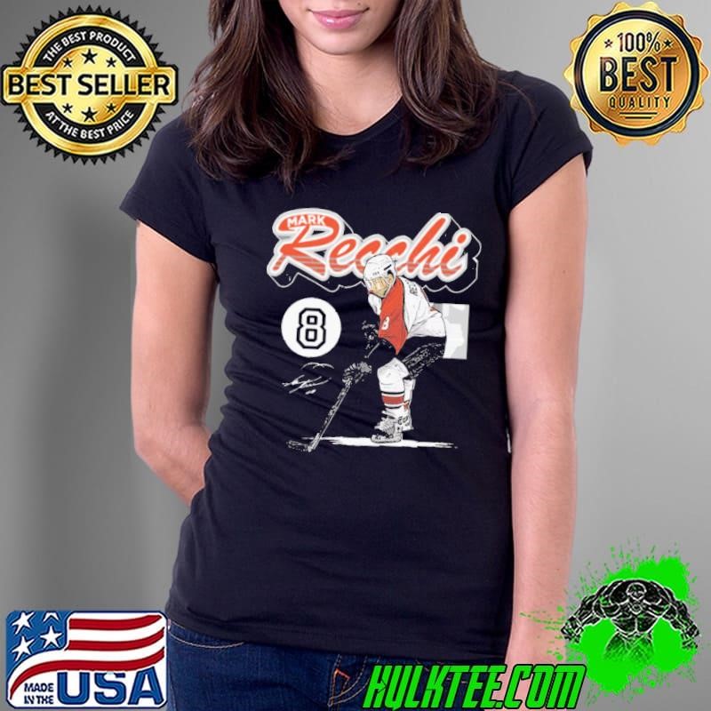 Mark Recchi Philadelphia Retro Script Canadian former professional ice hockey T-Shirt