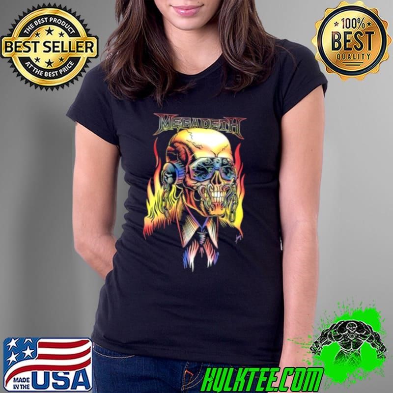 Megadeth Flaming Vic Shirt