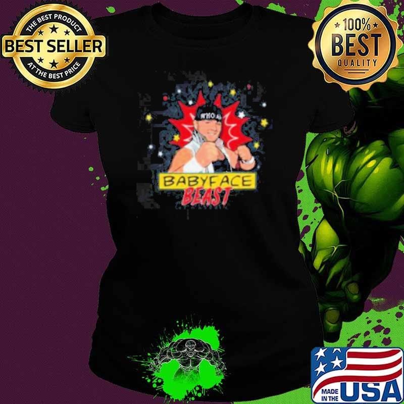 Memphis Wrestling Babyface Beast Ladies tee Memphis Wrestling Babyface Beast Ladies tee