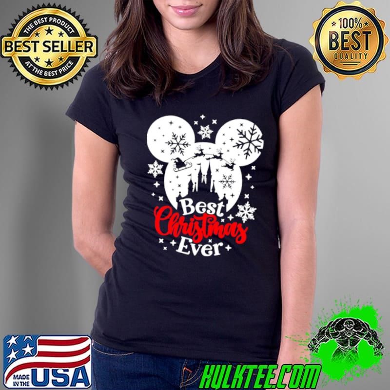 Mickey mouse Disney Best Christmas Ever shirt