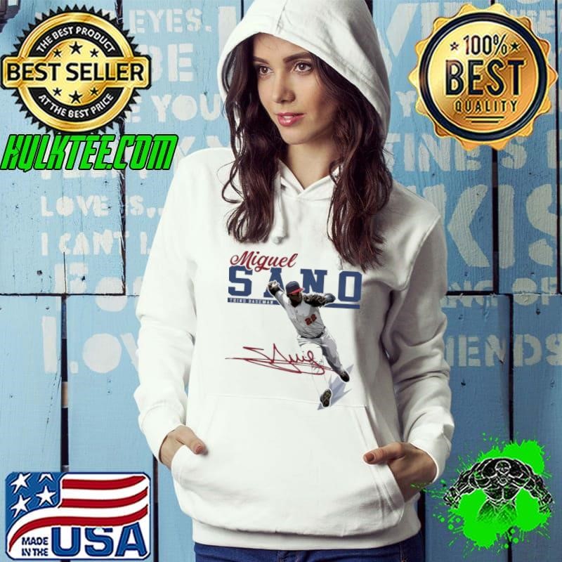 Miguel Sano Minnesota Play THird Baseman signature Hoodie