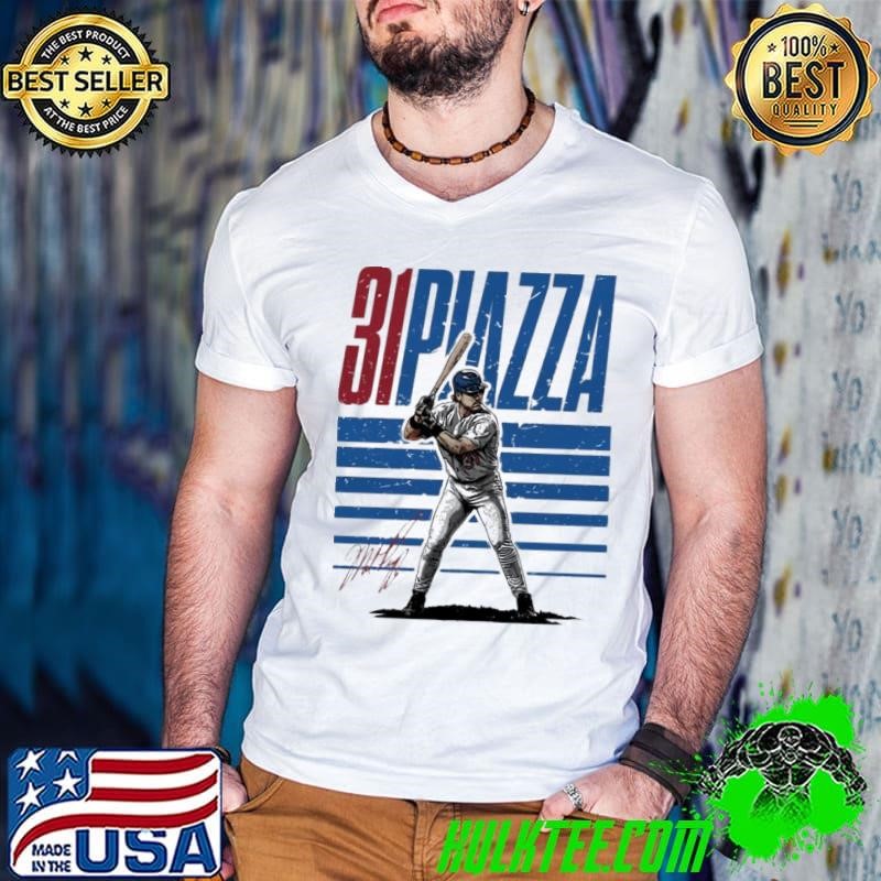 Mike Piazza American former baseball catcher New York M Starter T-Shirt