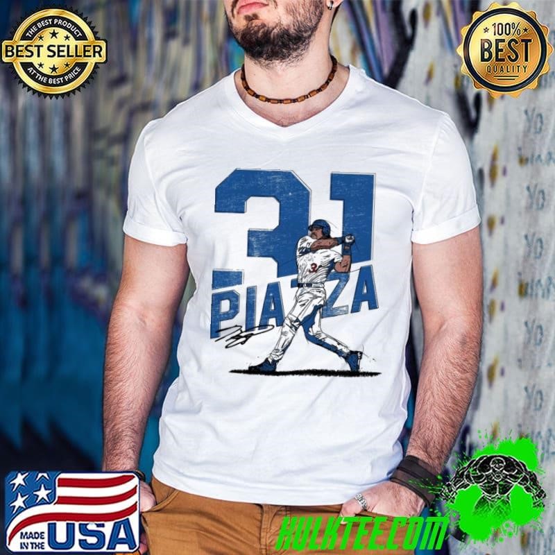 Mike Piazza American former baseball catcher New York M Swing T-Shirt