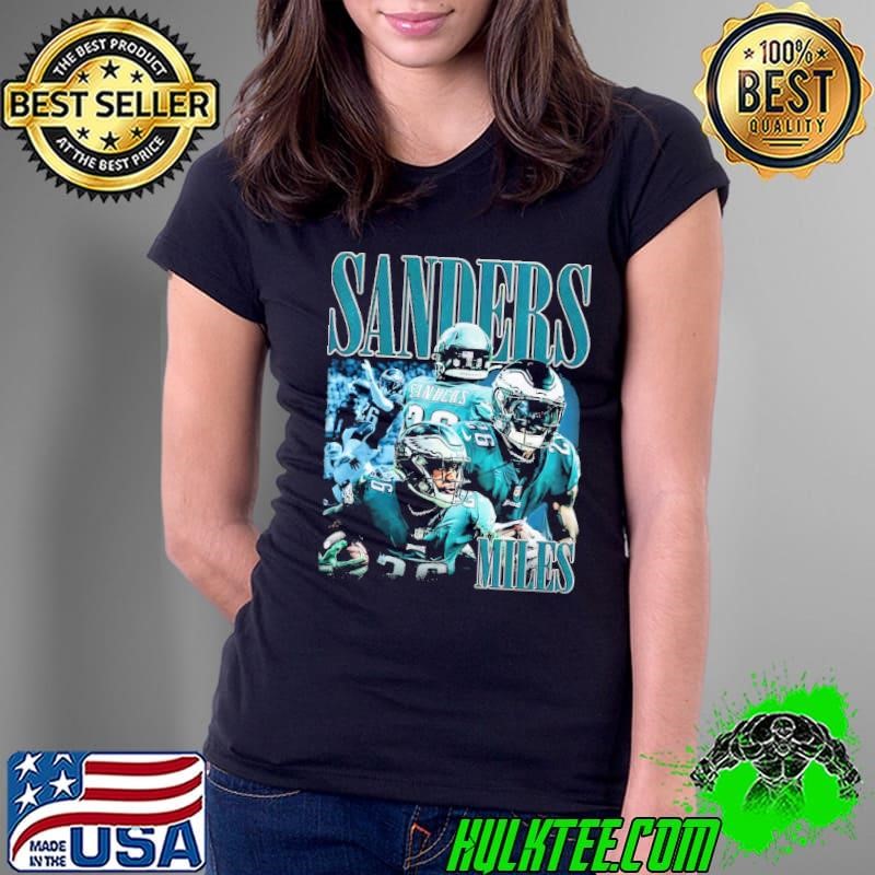 Miles Sanders American professional football running back Bootleg Vintage T-Shirt