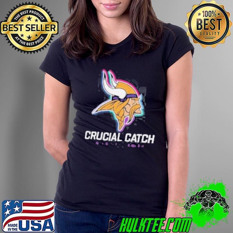 Minnesota Vikings Nike Black 2024 NFL Crucial Catch Shirt