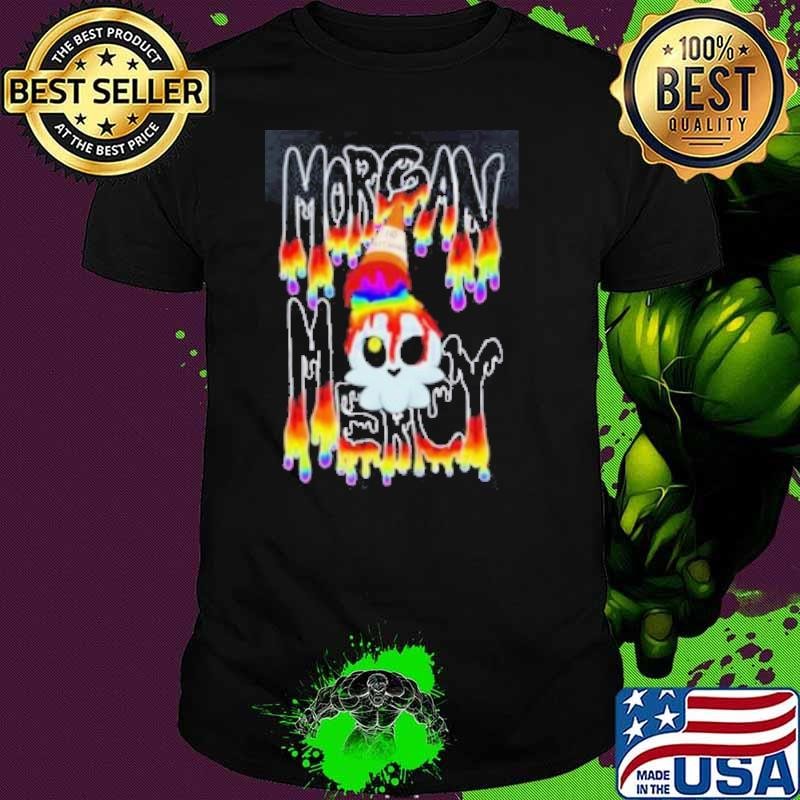 Morgan Mercy Morgan Mercy Rinbow Drip shirt