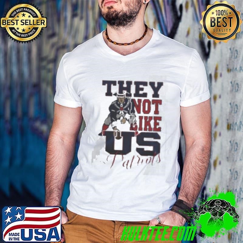 New England Patriots They Not Like Us Patriots Guys V Neck