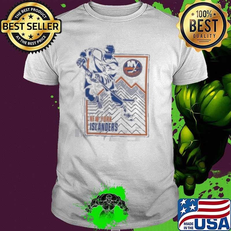 New York Islanders Starter White Player Grid Shirt