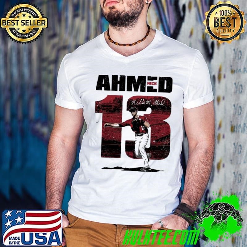 Nick Ahmed American professional baseball shortstop Arizona Stadium T-Shirt