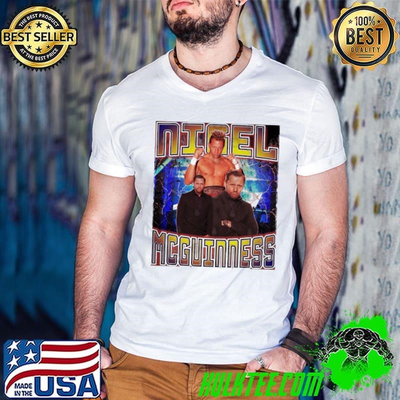 Nigel McGuinness English professional wrestler commentator T-Shirt