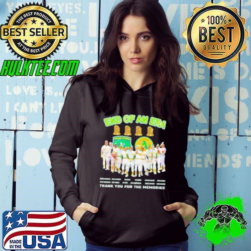 Oakland End Of An Era Thank You For The Memories 2024 Signatures Shirt