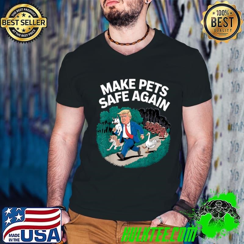 Ohio Cats Dogs Goose 2024 Debate Make Pets Safe Again Guys V Neck