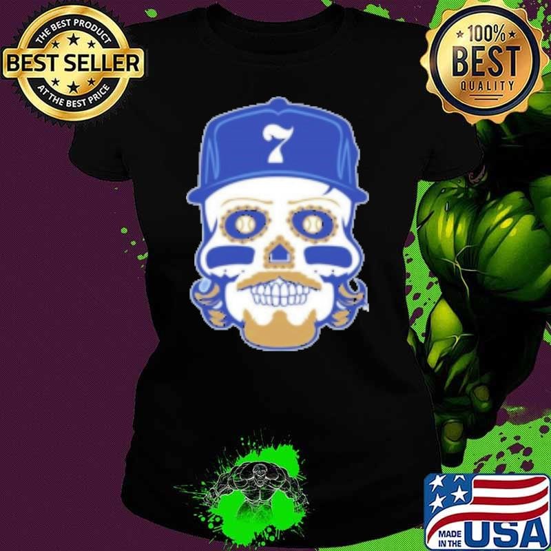Original Bobby Witt Jr Sugar Skull Ladies tee