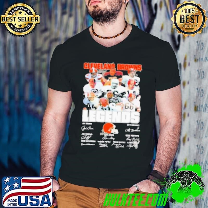 Original Cleveland Browns Legends Sport Team 2024 Signatures Shirt