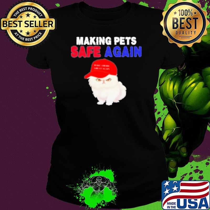 Original Hey'Re Eating Dogs Rump Vance Make Pets Safe Again Shirt