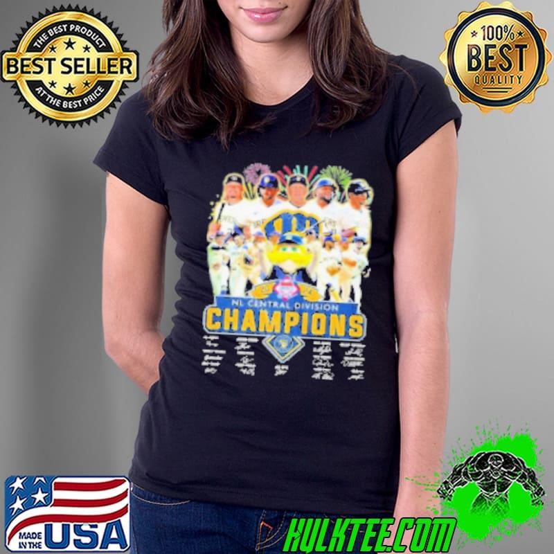 Original Milwaukee Brewers Nl Central Division Champions Signatures 2024 Shirt