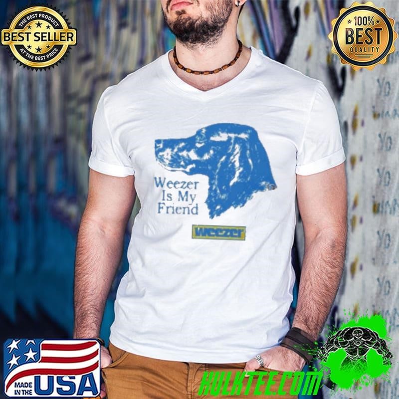 Original Weezer Is My Friend Summer Tour 2024 Guys V Neck