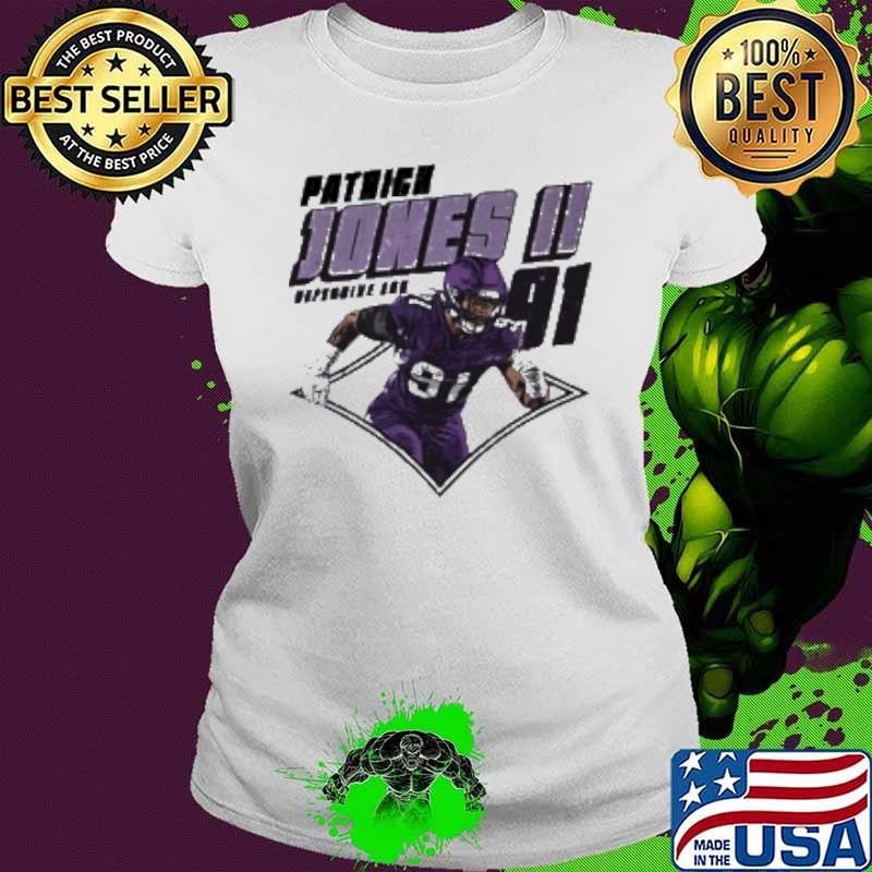 Pat Jones II Minnesota Vikings Football Defensive End Shirt
