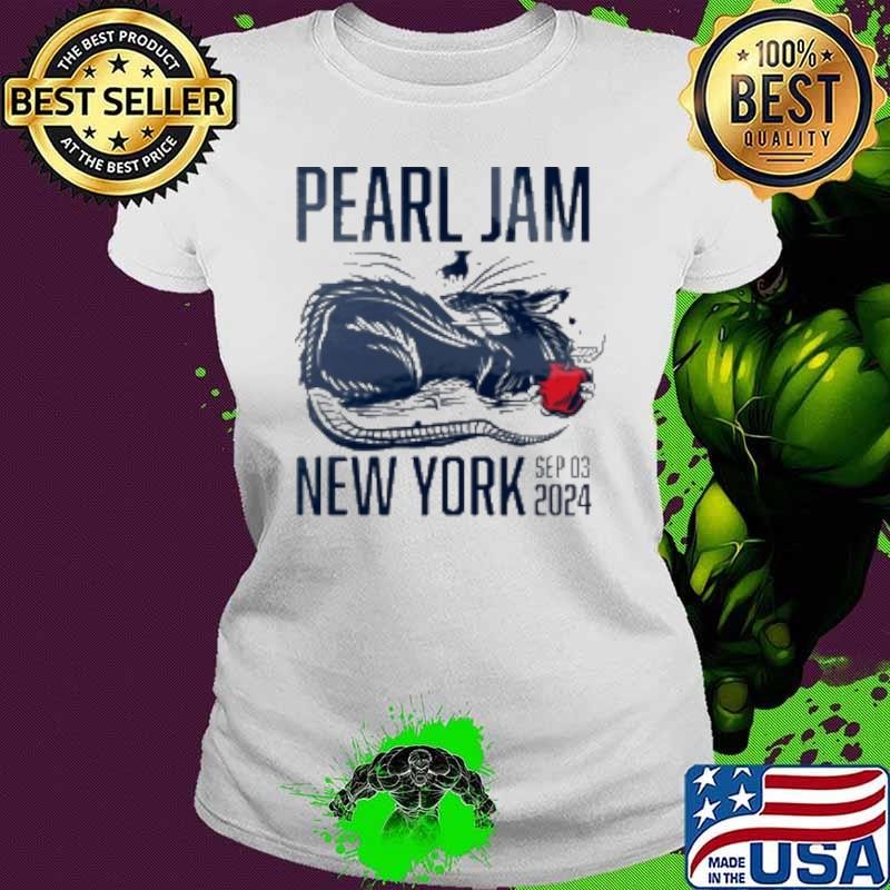 Pearl Jam Tour New York September 3, 2024 Event Ladies tee
